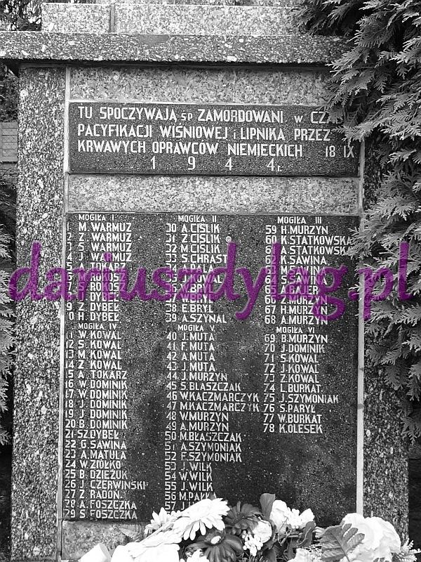 17 X 1944 – po pacyfikacji KO AK "Murawa" kwateruje w Górze Św. Jana, Gruszowie i Zegartowicach, a OP AK "Szczerbiec" w Kawcu; po zwycięskim starciu OP AK "Dzika" w Szyku, 3. żołnierzy "Szczerbca" odprowadziło 15. jeńców niemieckich.
