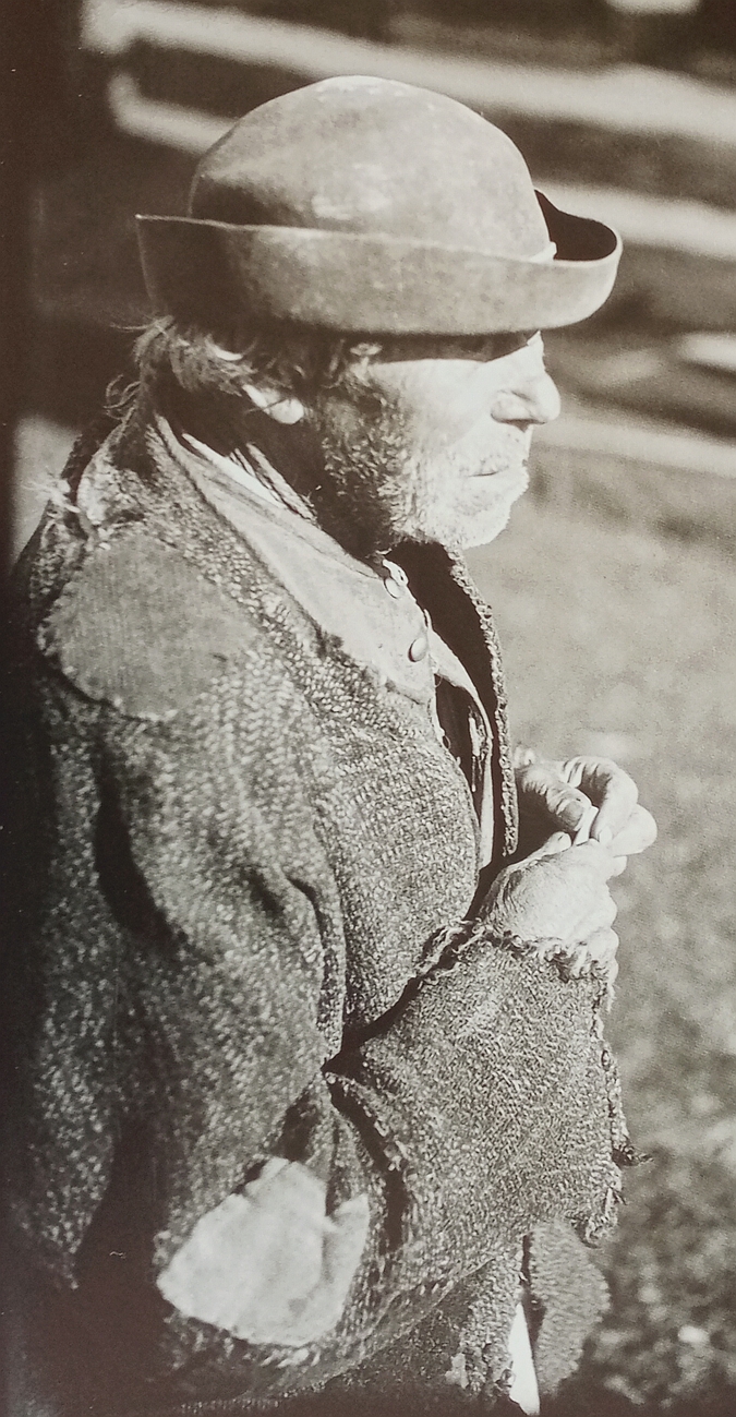 Łemko z Jasionki w 1935 r.  Fot. Roman Reinfuss